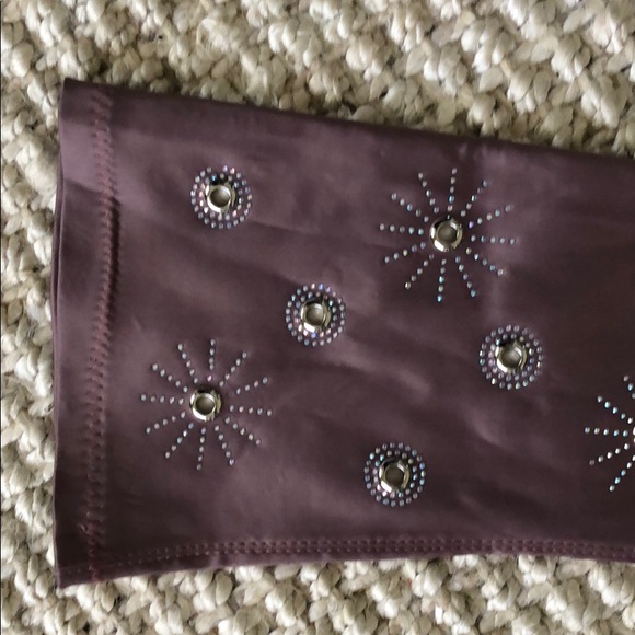 Mauve/blush pink Thigh High Boots - Picture 4 of 7